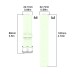 Curea Huawei Fluoroelastomer Strap 18mm Mint Green Curea Huawei Fluoroelastomer Strap 18mm Mint Green
