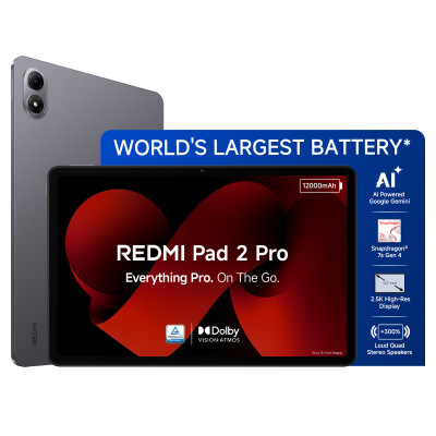 Xiaomi Redmi Pad 2 Pro Wi-Fi 12.1" 6GB RAM 128GB Graphite Gray Xiaomi Redmi Pad 2 Pro Wi-Fi 12.1" 6GB RAM 128GB Graphite Gray