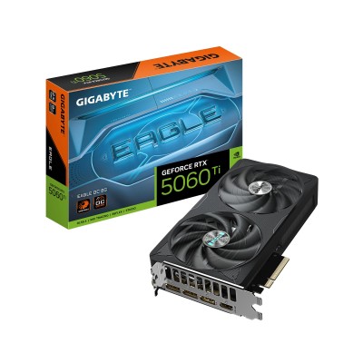 Placă video PCIE16 RTX5060TI 8GB GDDR7/GV-N506TEAGLE OC-8GD GIGABYTE