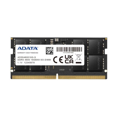 Memorie RAM SODIMM ADATA DDR5-4800 16GB DDR5 4800MHz AD5S480016G-S