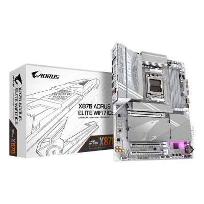 Placă de bază AMD X870 SAM5 ATX/X870 A ELITE WF7 ICE GIGABYTE