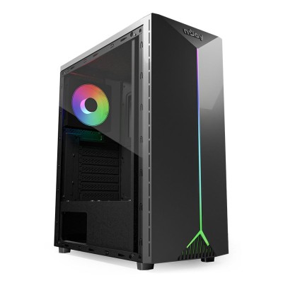 CASE MIDITOWER ATX W/O PSU/ANIL CSMD-AE00UAI-BL01B NJOY