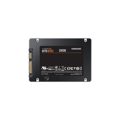 SSD SATA2.5" 250GB 6GB/S/870 EVO MZ-77E250B/EU SAMSUNG