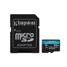 Card de memorie Kingston MICRO ADAPTER 64GB SDCG4/64GB Card de memorie Kingston MICRO ADAPTER 64GB SDCG4/64GB