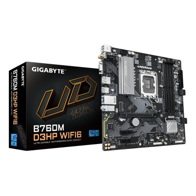 Placă de bază Gigabyte B760M D3HP WIFI6 Intel LGA1700 mATX DDR5