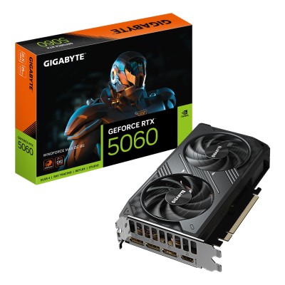 Placă video PCIE16 RTX5060 8GB GDDR7/GV-N5060WF2MAX OC-8GD GIGABYTE