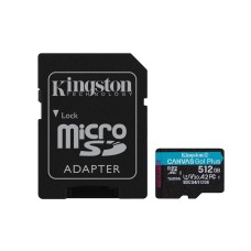 MEMORIE MICRO SDXC 512GB UHS-I/W/ADAPTOR SDCG4/512GB KINGSTON MEMORIE MICRO SDXC 512GB UHS-I/W/ADAPTOR SDCG4/512GB KINGSTON