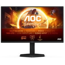 Monitor AOC AOC 25G4SXU 2xHDMI DP 300Hz USB Black 24.5" PHT19004 Monitor AOC AOC 25G4SXU 2xHDMI DP 300Hz USB Black 24.5" PHT19004