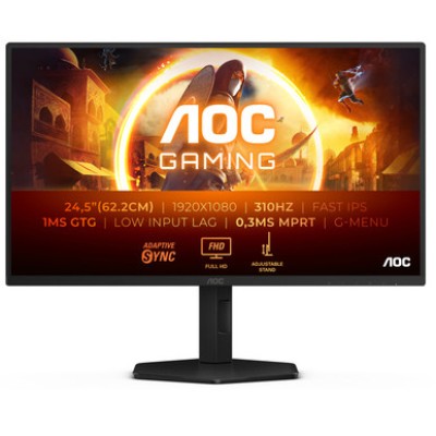 Monitor AOC AOC 25G4SXU 2xHDMI DP 300Hz USB Black 24.5" PHT19004 Monitor AOC AOC 25G4SXU 2xHDMI DP 300Hz USB Black 24.5" PHT19004