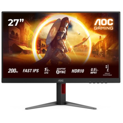 Monitor AOC AOC 27G4HA DP 2xHDMI 200Hz Black 27" PHT19005 Monitor AOC AOC 27G4HA DP 2xHDMI 200Hz Black 27" PHT19005